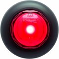 Optronics 1-Led 3/4in. Red Non Directional Marker/Clearance Light Kit With Grommet MCL10RKB